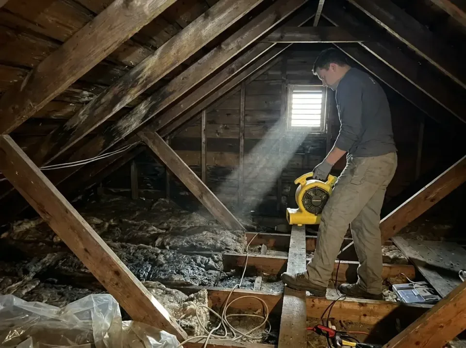 attic-water-damage-drying-proc-007 — frequently asked questions, Emergency Water Extraction & 24/7 Flood Response in Wetumpk…